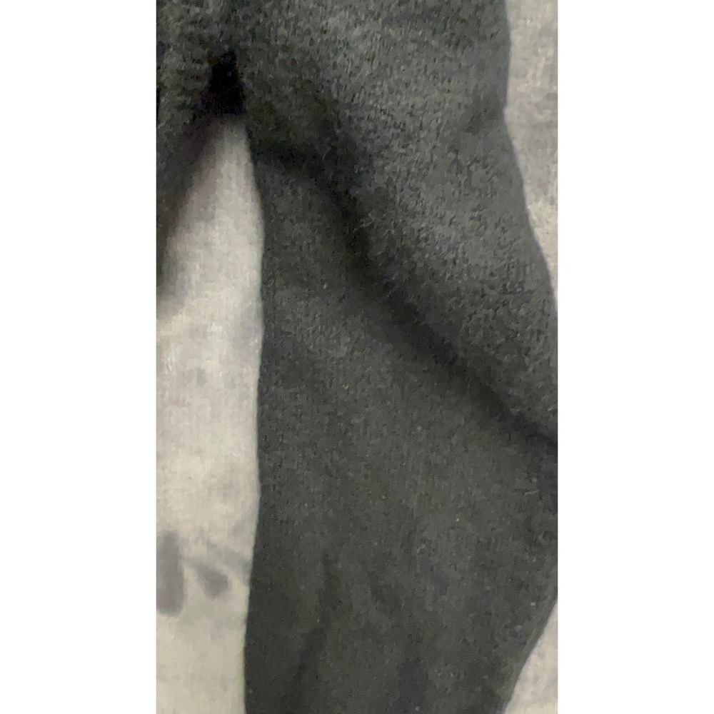 Hell Bunny Cardigan Womens Large Black Snowflake Embroidered Cropped Button Up - Picture 5 of 9